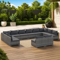 Perfect for Entertaining: 12 Piece Garden Lounge Set
