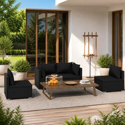Versatile 4 Piece Outdoor Furniture Set for Your Patio