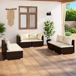 Garden Lounge Set for Versatile Outdoor Use