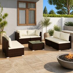 Practical 7 Piece Outdoor Lounge Set for Your Home