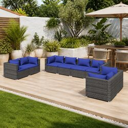 Versatile 8-Piece Lounge Set for Your Outdoor Living Space