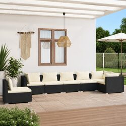 The Perfect 7-Piece Lounge Set for Your Garden or Patio