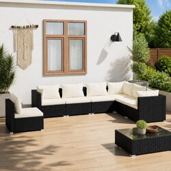 Functional 7 Piece Outdoor Lounge Set for Any Space