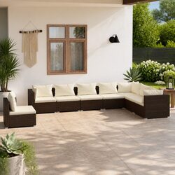 Ideal 8-Piece Lounge Set for Outdoor Entertaining