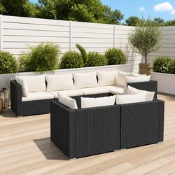 Versatile 7 Piece Lounge Set for Outdoor Use