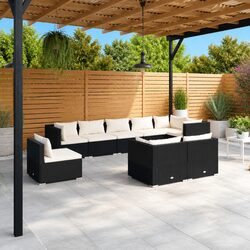 Practical 9 Piece Patio Lounge Set for Any Outdoor Space