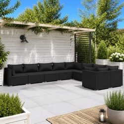 Versatile 9 Piece Garden Lounge Set for Any Home