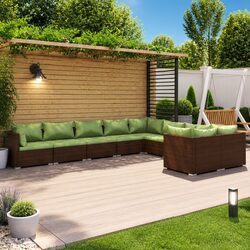 9 Piece Garden Lounge Set for Patios and Gardens