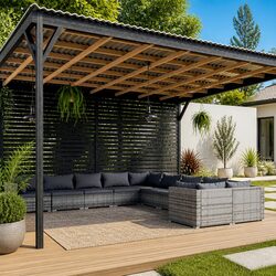 Versatile 10 Piece Garden Lounge Set for Every Outdoor Space