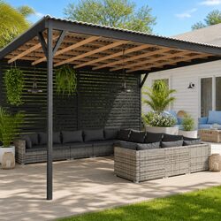 Perfect Addition to Your Patio: 11-Piece Lounge Set