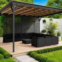 Versatile 12-Piece Lounge Set for Outdoor Entertaining