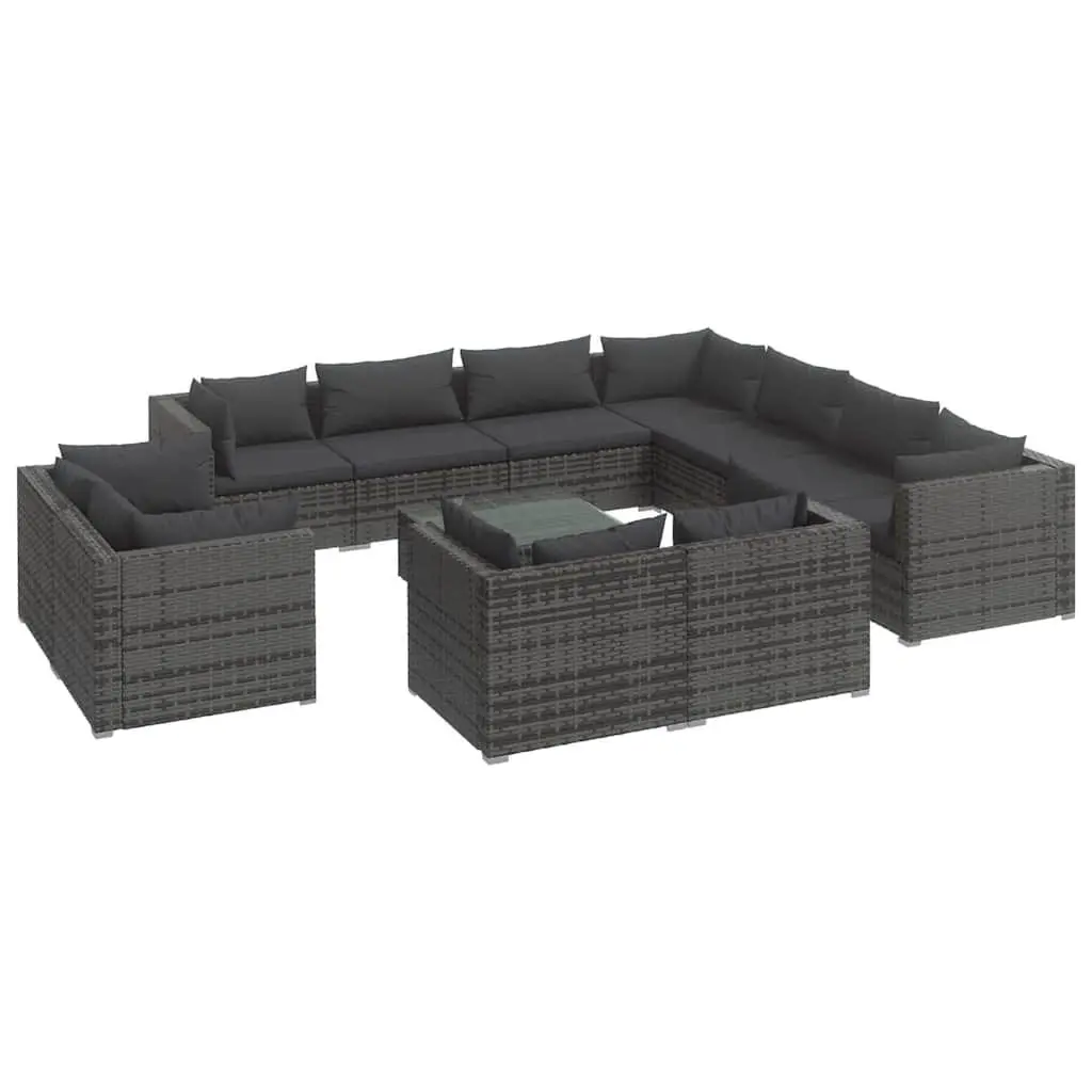 12-Piece Garden Lounge Set for Outdoor Spaces