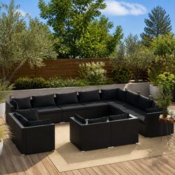 Versatile 12-Piece Outdoor Lounge Set for Any Space