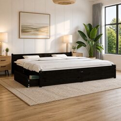 Ideal King Bed Frame with Storage for Modern Bedrooms