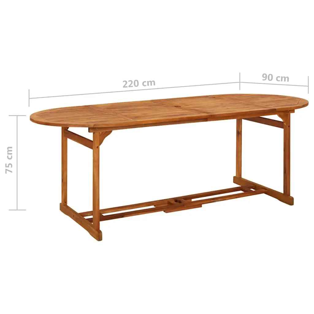 9-Piece Garden Dining Set for Outdoor Living
