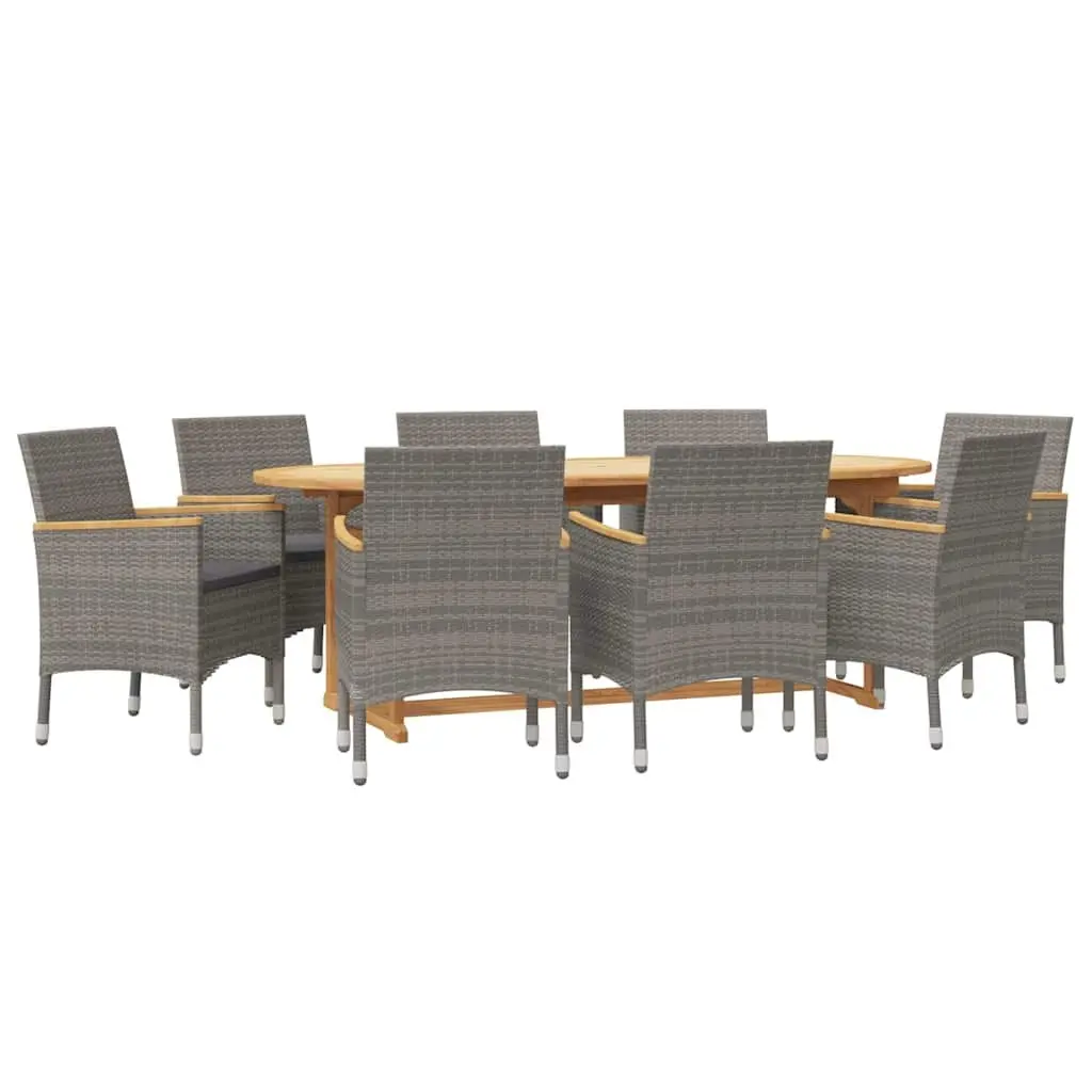 9-Piece Garden Dining Set for Outdoor Living