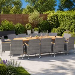 Ideal Use-Cases for the 13-Piece Grey Dining Set