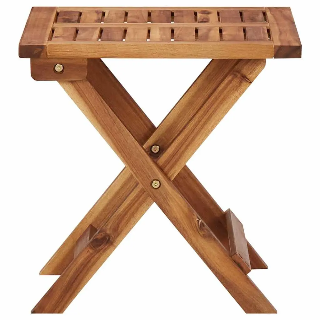 Sun Lounger Set with Table Folding Garden Outdoor Furniture Wood 2 Piece Patio