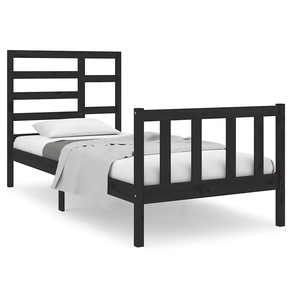 Black Bed Frame for Small Bedrooms