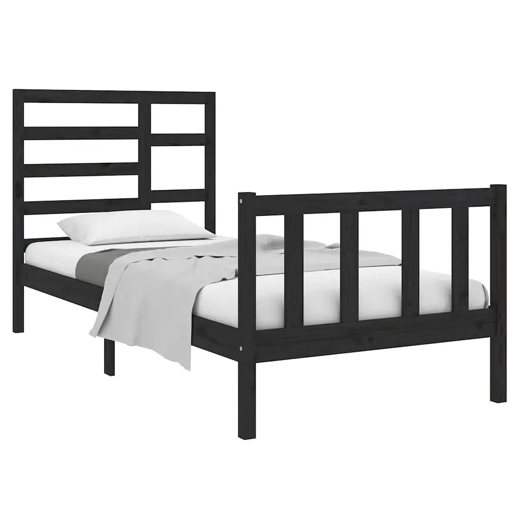 Black Bed Frame for Small Bedrooms