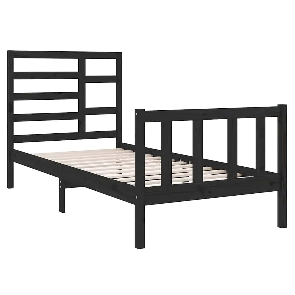 Black Bed Frame for Small Bedrooms
