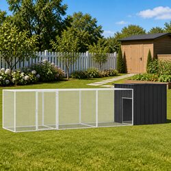 Practical Chicken Run for Secure Pet Living at Home