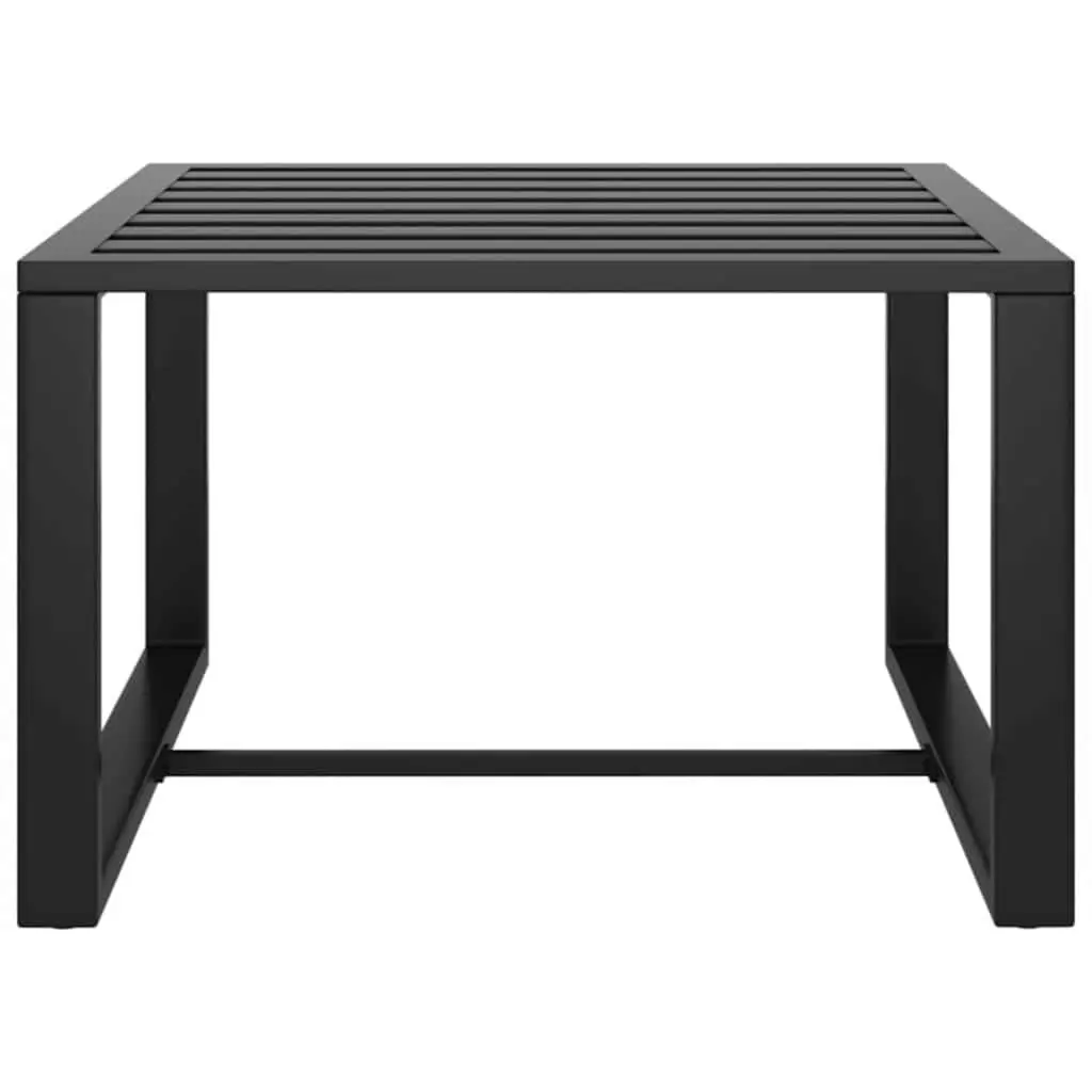 9 Piece Modular Garden Lounge Set Aluminium Frame Outdoor Patio Furniture Anthracite with Cushions