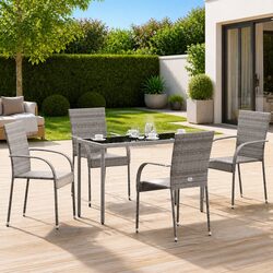 Stackable Outdoor Chairs for Garden Use