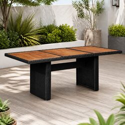 Versatile Outdoor Dining Table for Various Settings