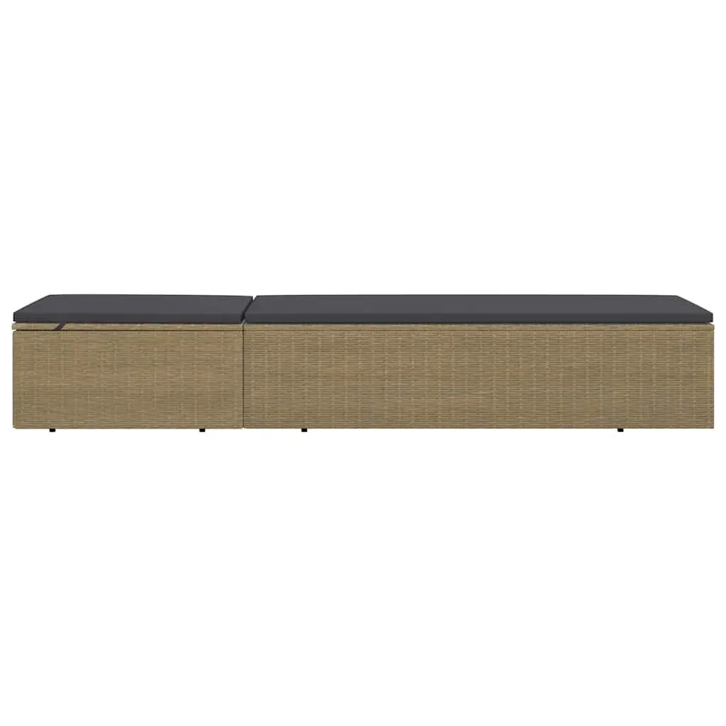 Sun Lounger for Poolside and Garden Use