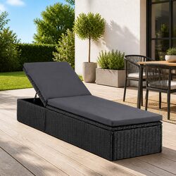Versatile Sun Lounger for Outdoor Settings