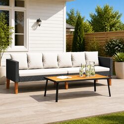 Versatile 3-Seater Outdoor Sofa for Your Patio