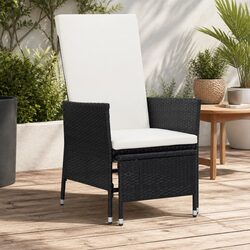 Practical Garden Armchair with Adjustable Backrest