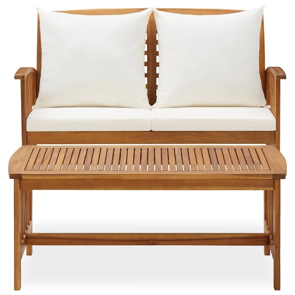 2 Piece Garden Lounge Set for Outdoor Relaxation