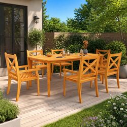 Versatile Garden Table for Dining and Entertaining