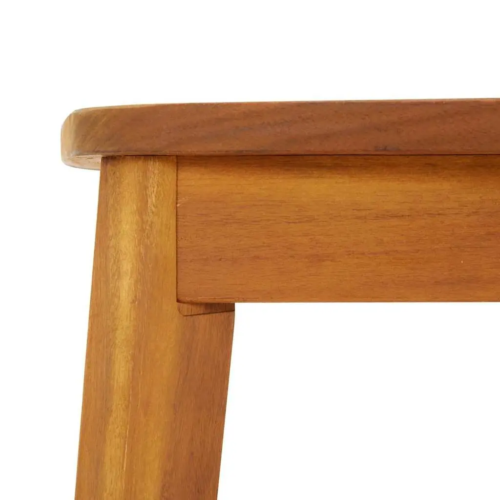 Outdoor Garden Table 200x100cm Solid Wood Acacia Dining Furniture Brown