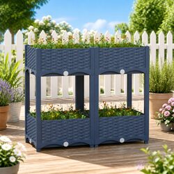 Practical Raised Bed Planter for Balconies and Patios
