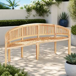 Banana Bench 200cm - Ideal Outdoor Garden Seating