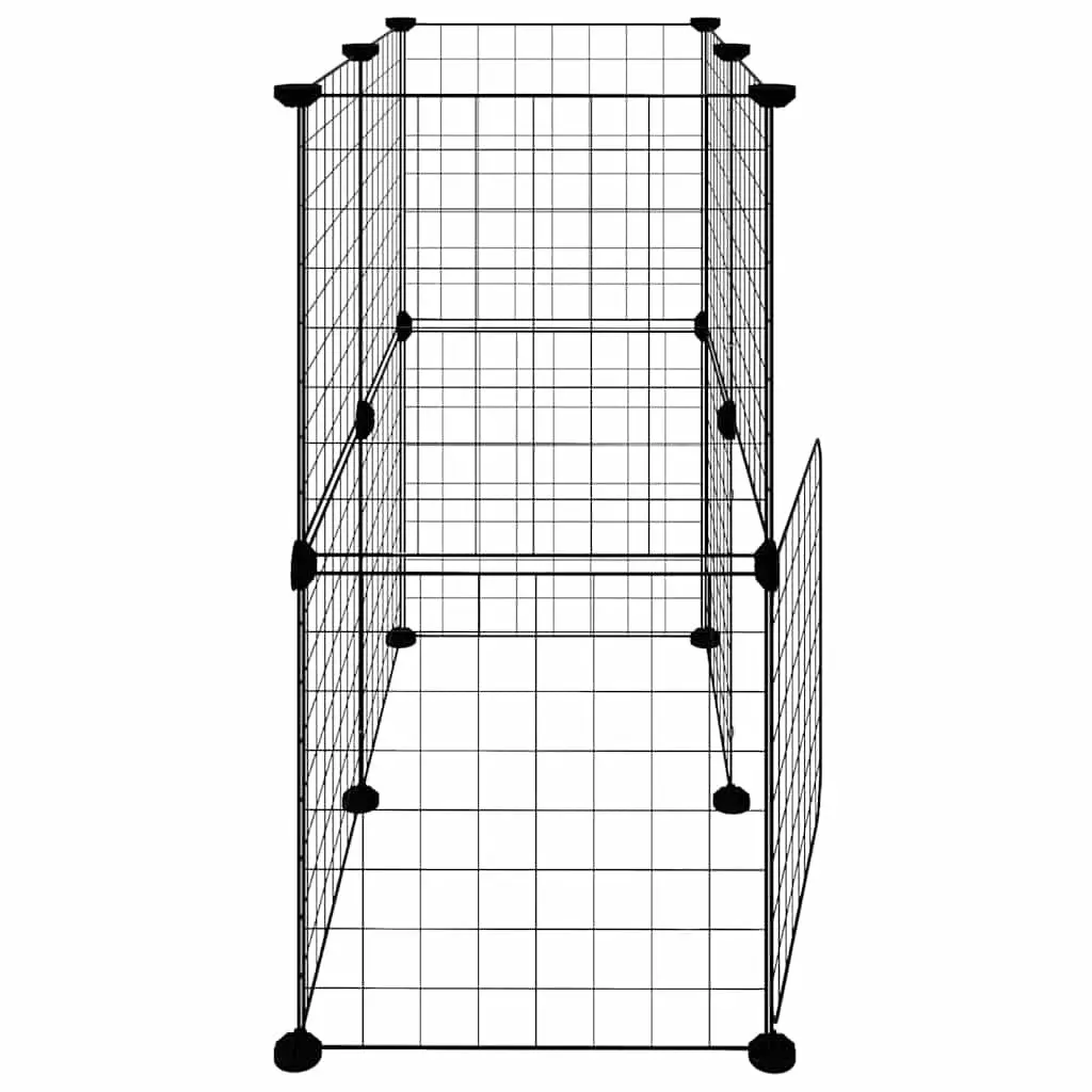 12-Panel Pet Cage for Home Use, 35x35 cm
