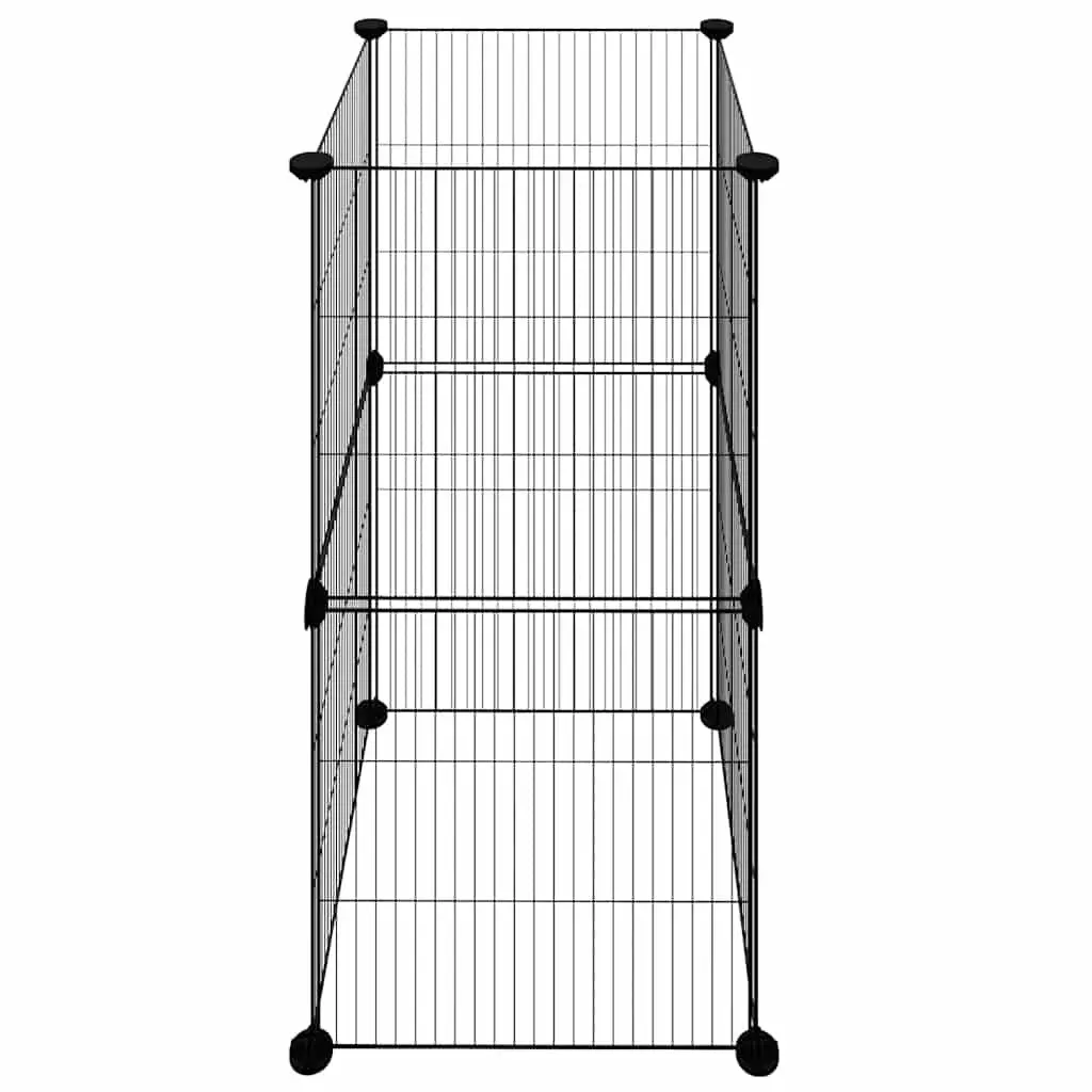 8-Panel Pet Cage Enclosure for Home Use