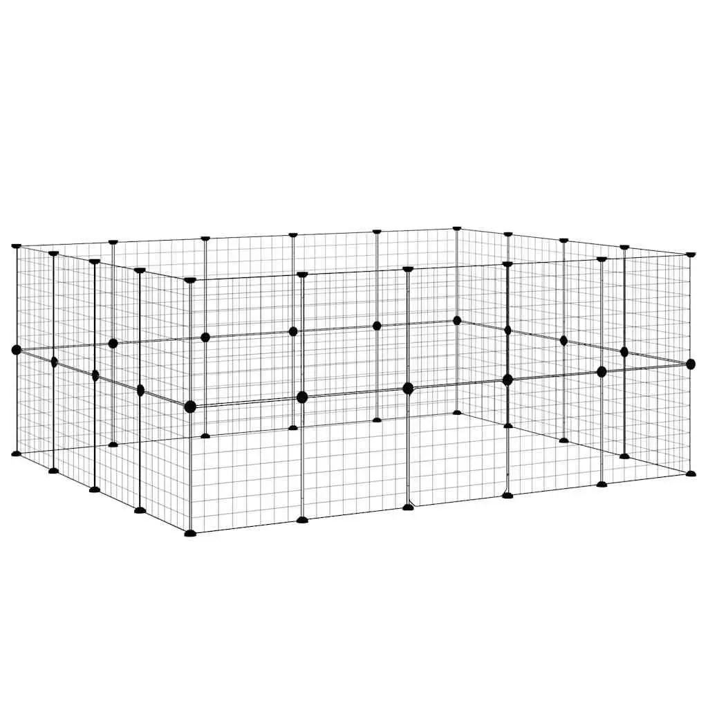 36-Panel Pet Cage with Door for Home Use
