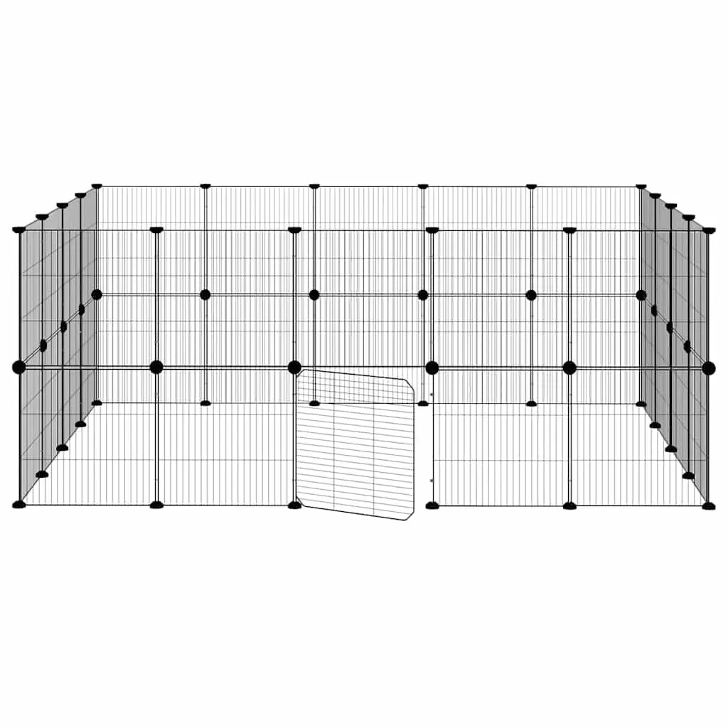 36-Panel Pet Cage with Door for Small Pets
