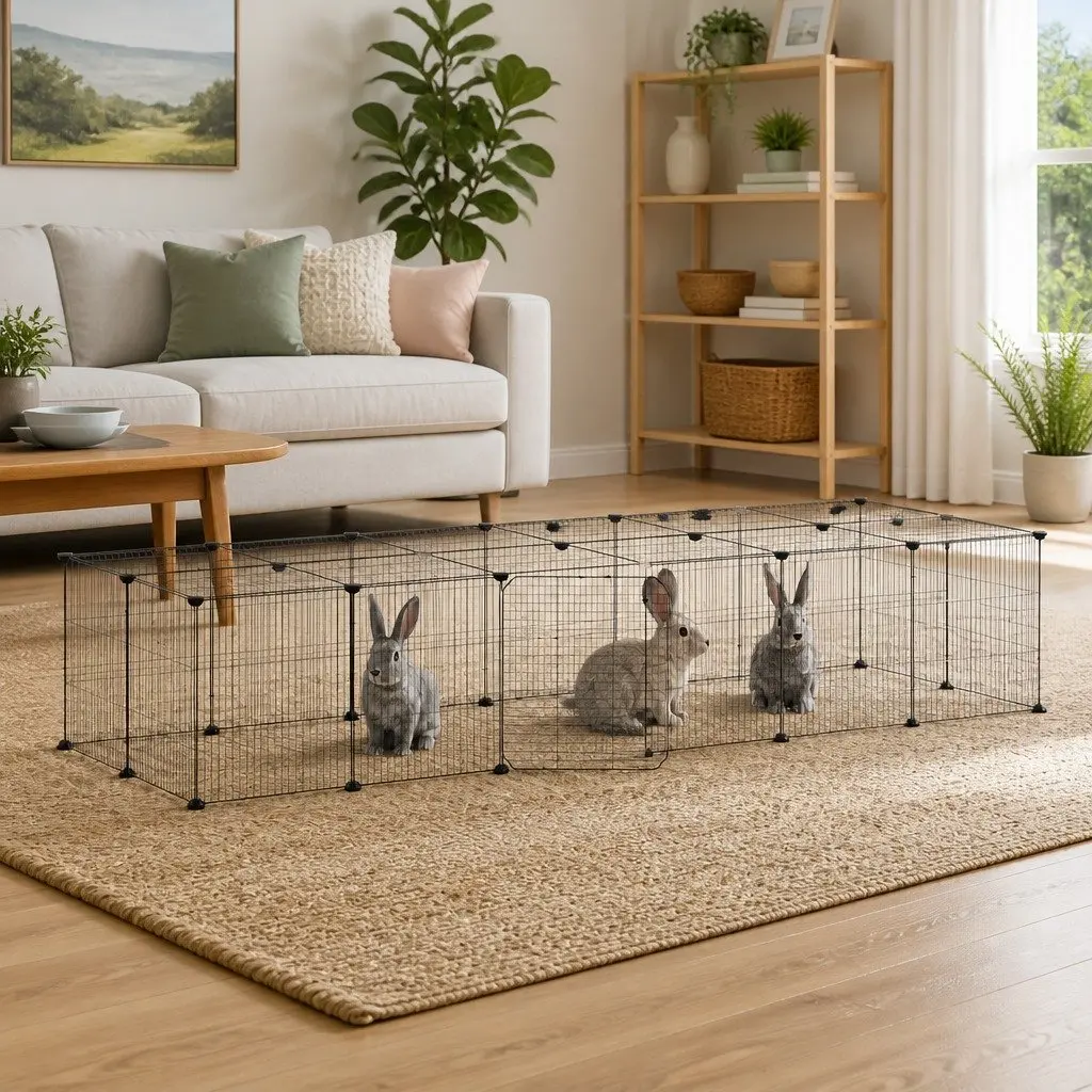 28-Panel Modular Habitat for Small Pets