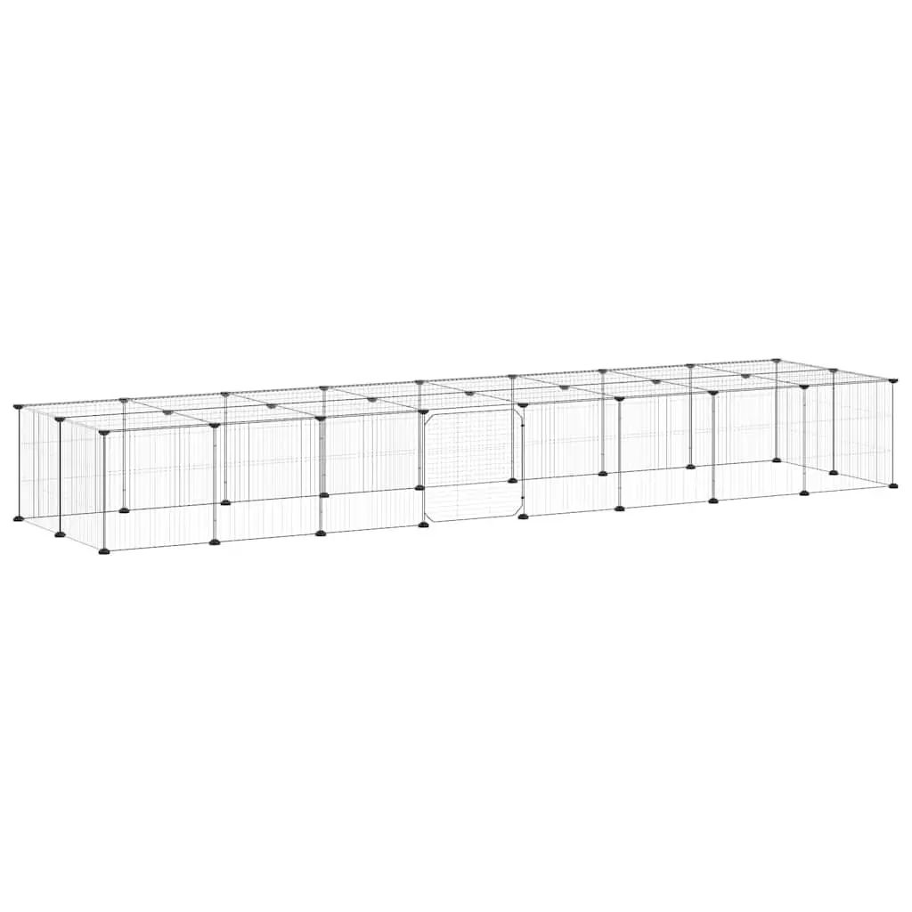 36-Panel Pet Cage with Door for Home Use