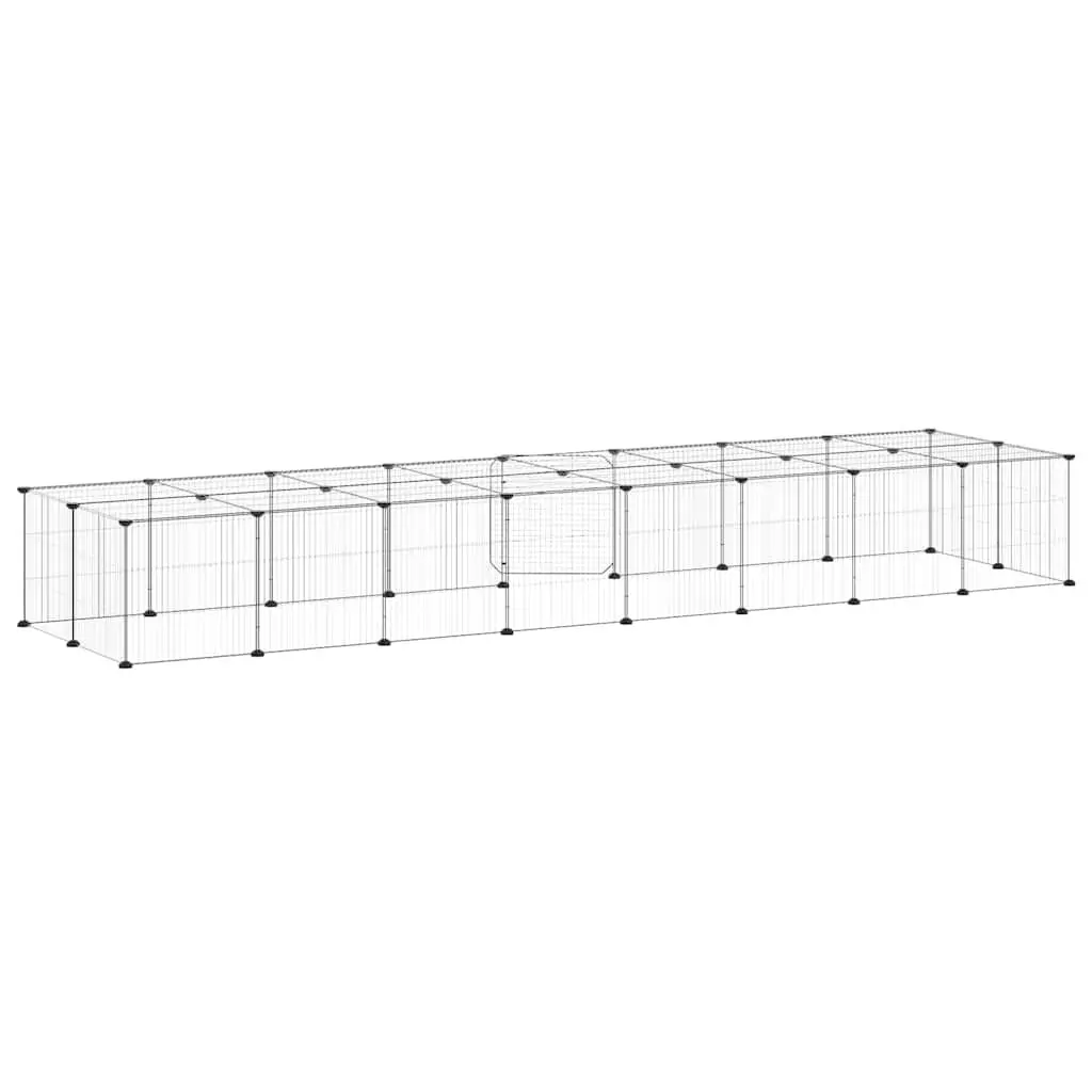36-Panel Pet Cage with Door for Home Use