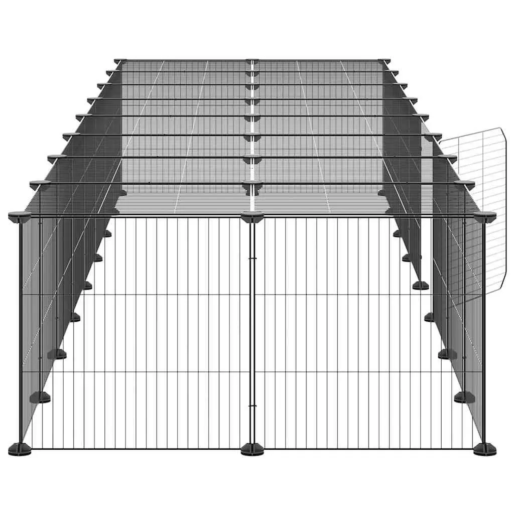 36-Panel Pet Cage with Door for Home Use