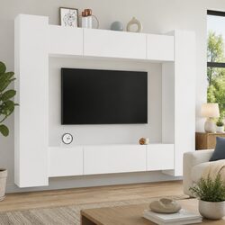 Versatile 8 Piece TV Cabinet for Every Room