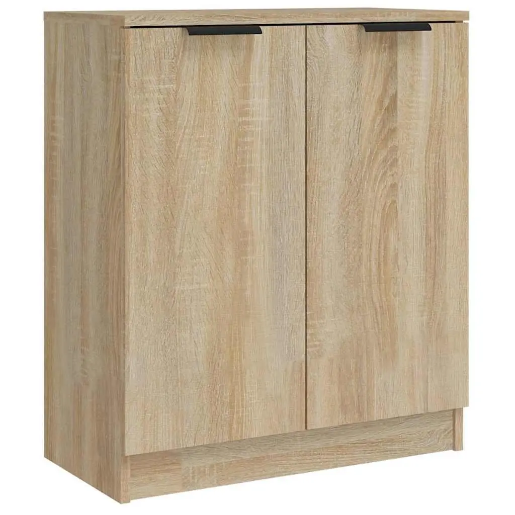 Sideboard Cabinet 60x30x70cm Brown Engineered Wood Storage Furniture Display