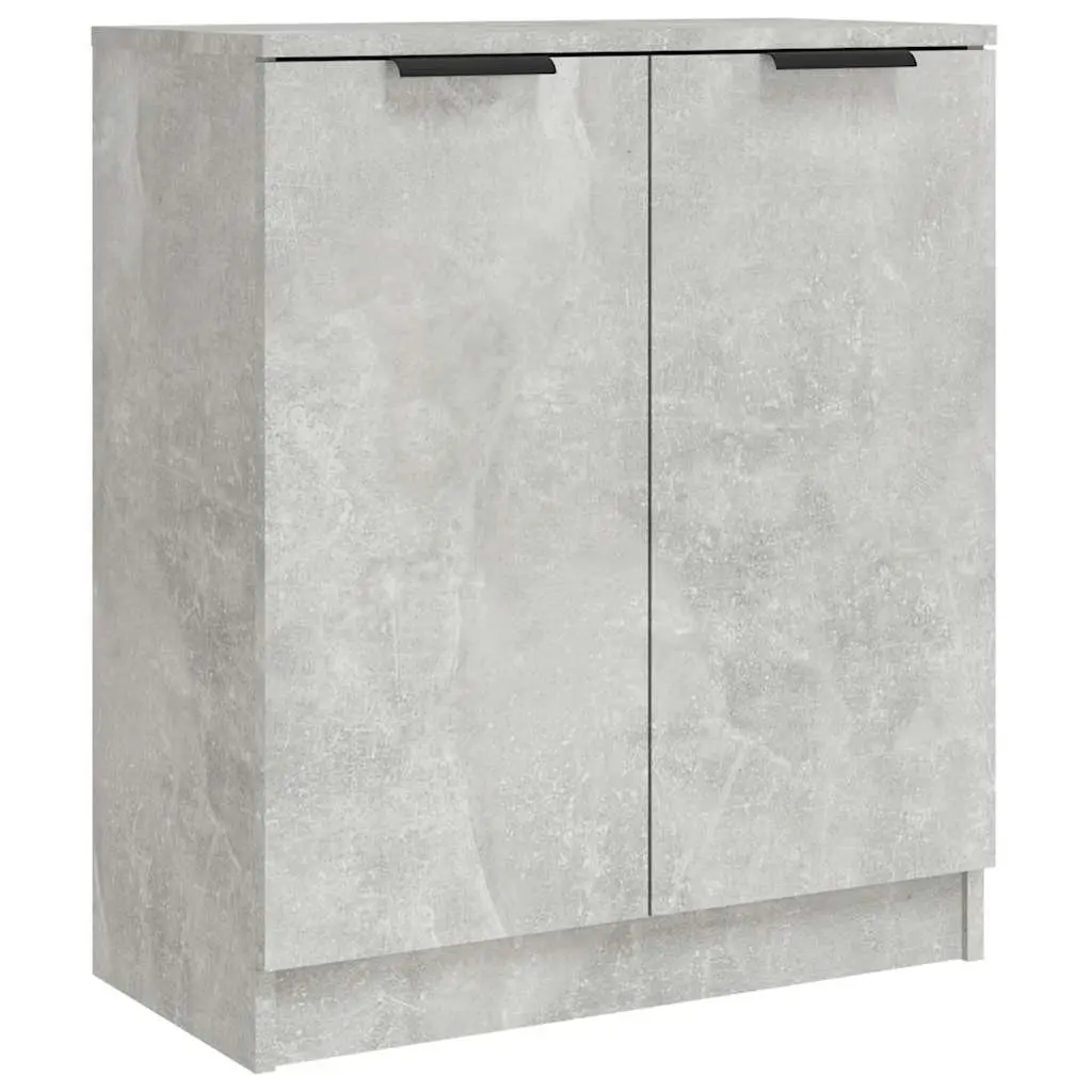 Sideboard Cabinet Engineered Wood 60x30x70 cm Grey Set of 2