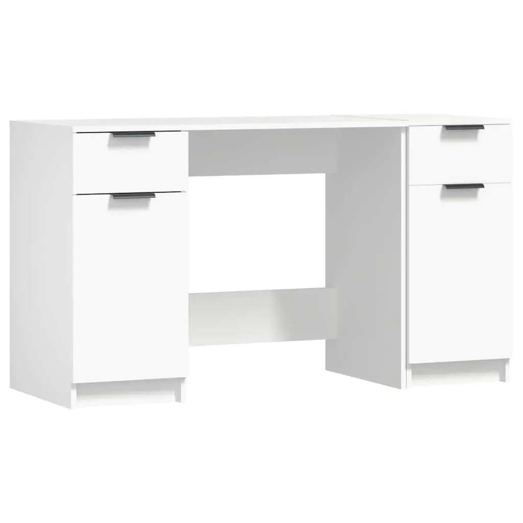 Office Desk with Side Cabinet for Home Use